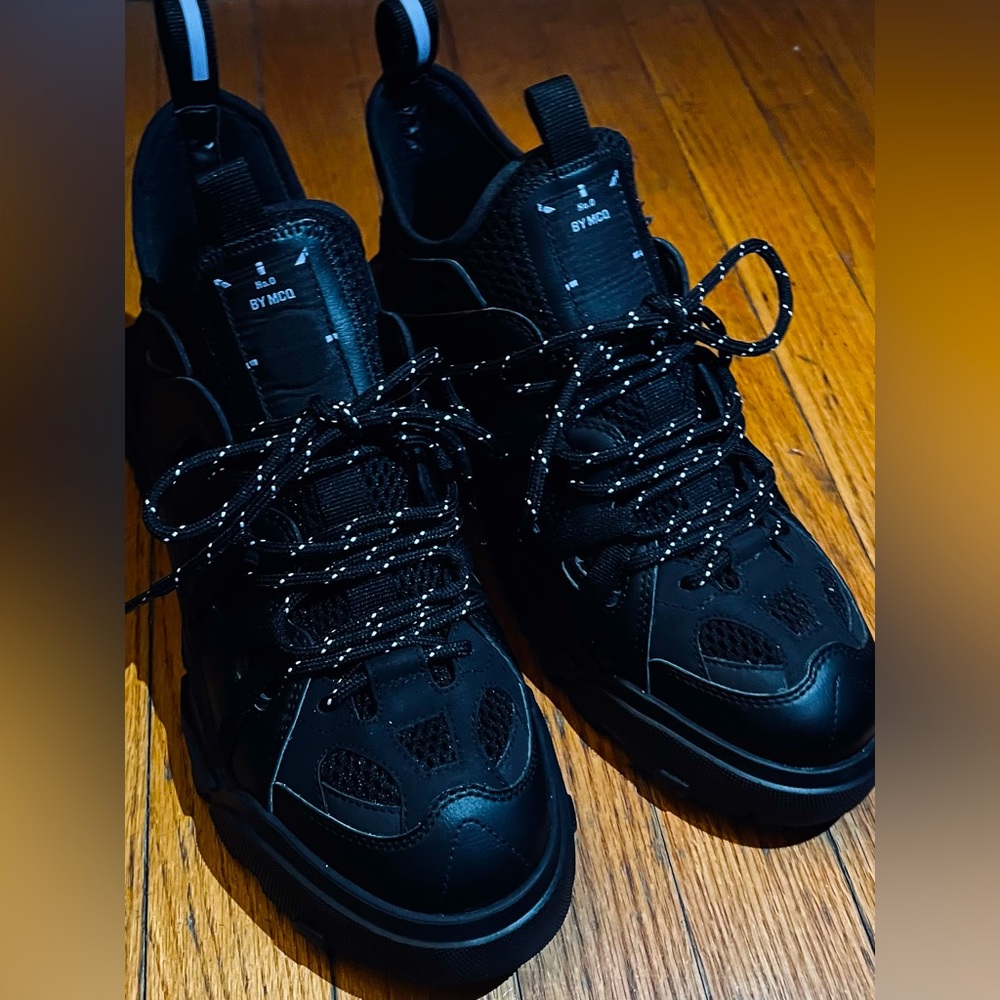 MCQ Black Orbyt Sneakers. New but no tags